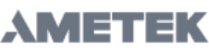 Ametek company logo partially visible in dark text on white background
